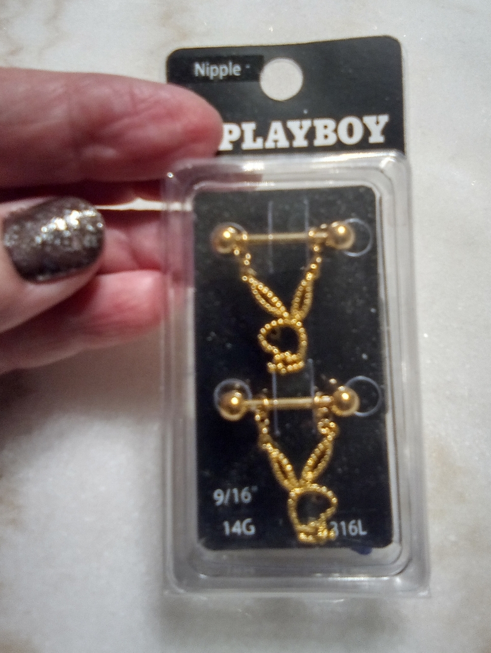 Playboy Nipple Rings